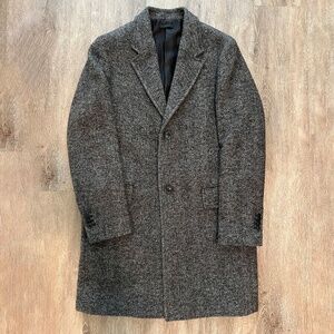 Mango Recycled Wool Coat, Herringbone, S